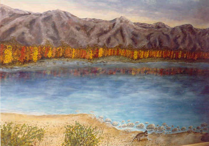 Mountains by the Lake