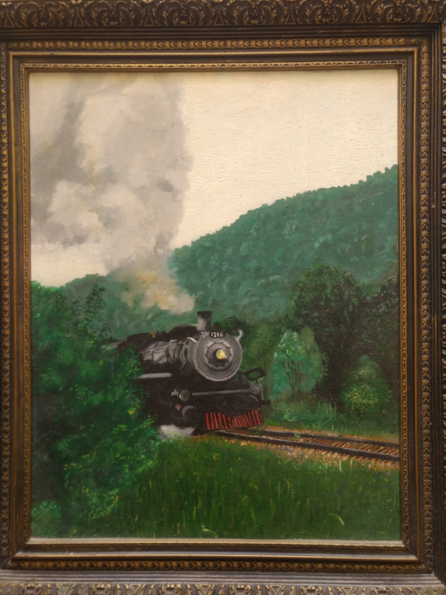 Train in Mountains